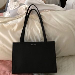 Authentic black nylon hard Kate Spade bag-perfect